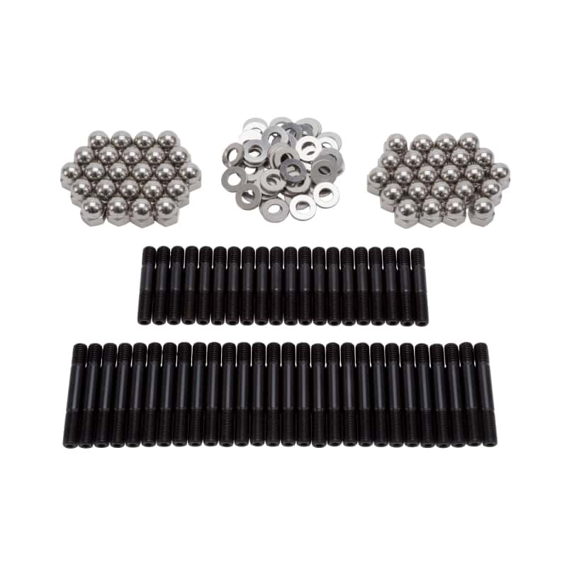 Edelbrock — Edelbrock Head Stud Kit Ford Flathead Edelbrock Heads 1949-53 (154-4102)
CYL HEAD COMPONENTS - view 1
