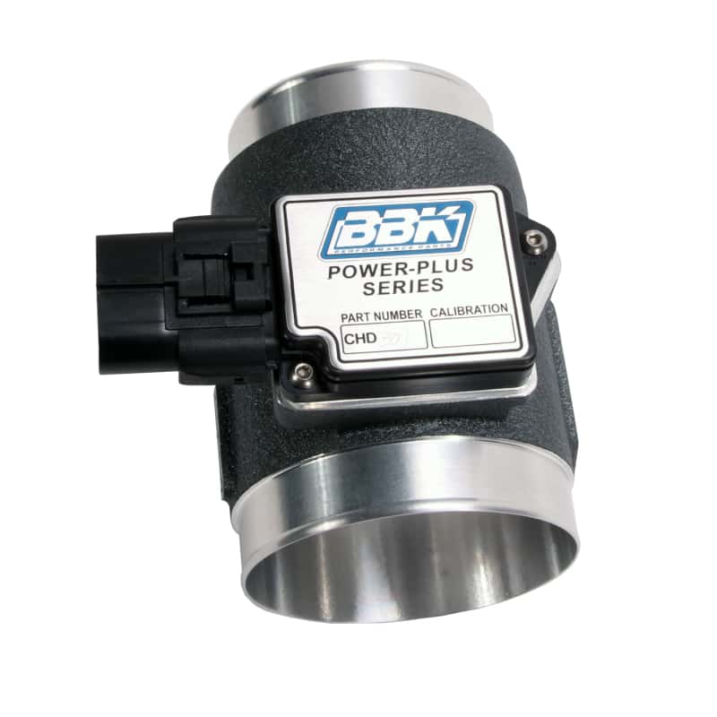 BBK — BBK 86-93 Mustang 5.0 Mass Air Meter 76mm 24 lb Inj. Cold Air Calibration
Mass Air Flow Sensor
Mass Air Meters - view 9