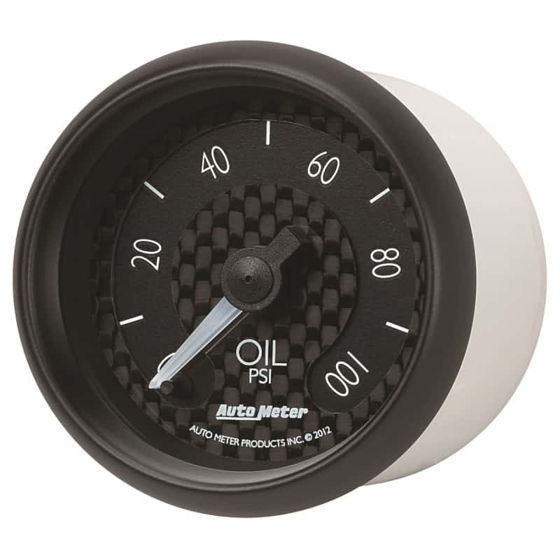 AutoMeter — Autometer GT Series 52mm Full Sweep Electronic 0-100 PSI Oil Pressure Gauge
2-1/16" OIL PRESS, 0 - view 8