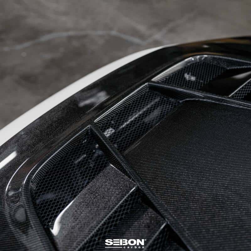 Seibon — Seibon 2023 Honda Civic Type R TV-Styler Double Side Carbon Fiber Hood - view 10