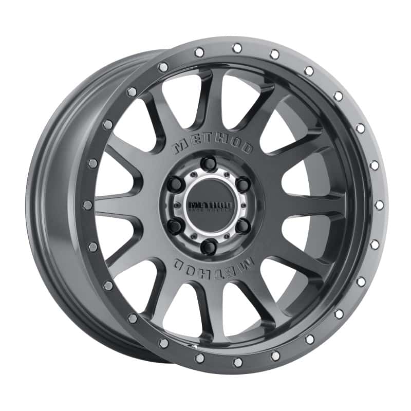 Method Wheels — Method MR605 NV 20x10 -24mm Offset 6x135 87mm CB Gloss Titanium Wheel - view 1