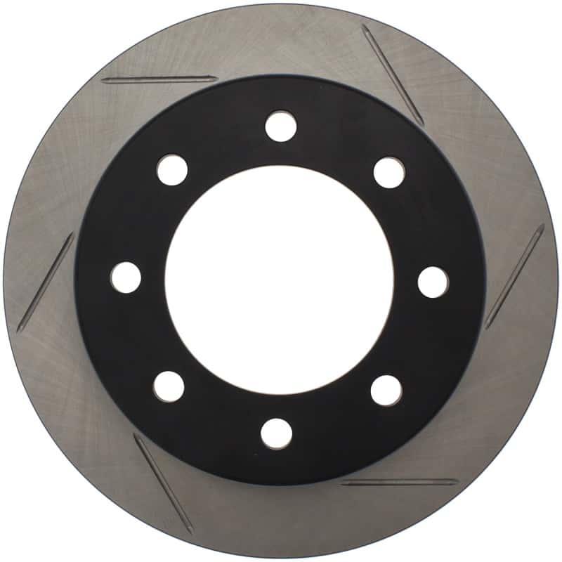 Stoptech — StopTech Power Slot 03-06/08-09 Chevy Avalanche 2500 / 04-09 Silverado 3500 4WD/06-09 2WD (Single R
Sport Slotted Rotor - view 1