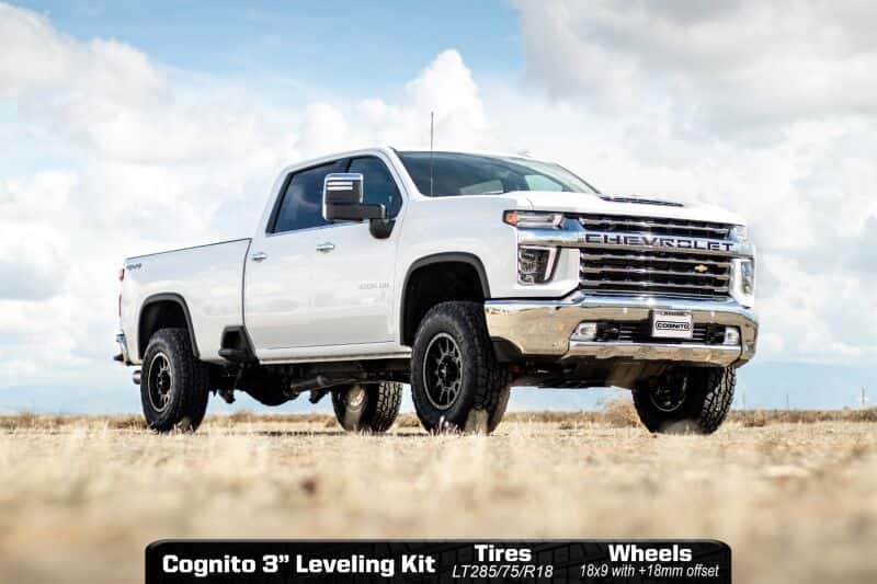 Cognito — Cognito 20-24 Chevy/GMC Silv/Sierra 2500/3500 HD 2WD/4WD 3in Elite Leveling Kit w/ King 2.5 RR
Suspension Lift Kit - view 3