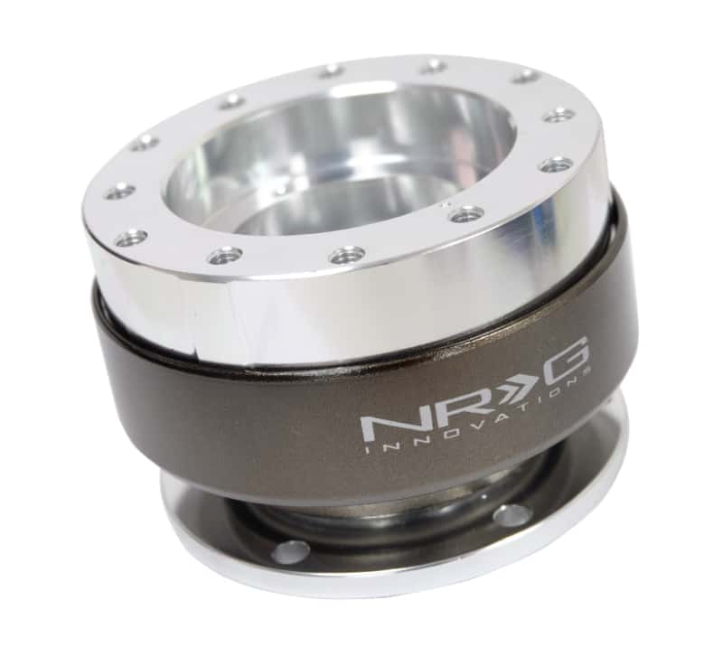 NRG — NRG Quick Release Gen 2.0 - Silver Body / Chrome Ring SFI Spec 42.1 - view 1