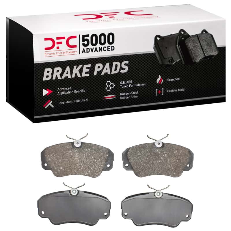 DFC — DFC 97-01 Cadillac Catera Front 5000 Advanced Low Metallic Brake Pads
DFC Brake Pad Set - view 1