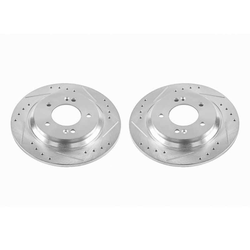 PowerStop — Power Stop 2017 Hyundai Azera Rear Evolution Drilled & Slotted Rotors - Pair
PowerStop XPR - view 1