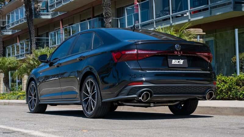 Borla — Borla 22-25 Volkswagen Jetta GLI S-type Cat-Back Exhaust w/ 5in Chrome Tips
Cat-Back System - view 2