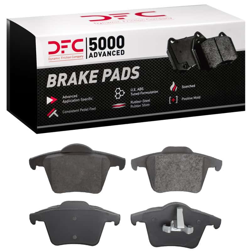 DFC — DFC 03-14 Volvo XC90 Rear 5000 Advanced Low Metallic Brake Pads
DFC Brake Pad Set - view 1