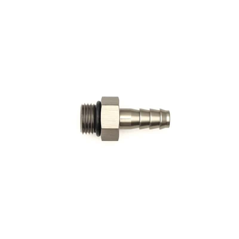 DeatschWerks — DeatschWerks 6AN ORB Male To 5/16in. Male Triple Barb Fitting (Incl. O-Ring) - view 4