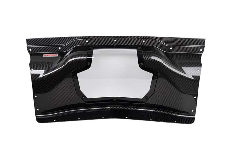 CORSA Performance — Corsa 2020+ Chevrolet Corvette C8/Z06 Carbon Fiber Air Intake Trunk Panel with Polycarbonate
Appearance Parts - view 1