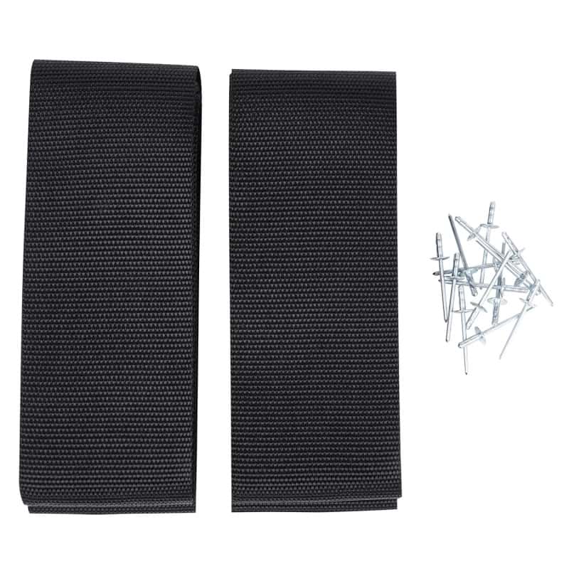 OMIX — Omix Straps With Rivets Pair- 07-10 Jeep JKU 4Dr
Top-Soft Hardware - view 1