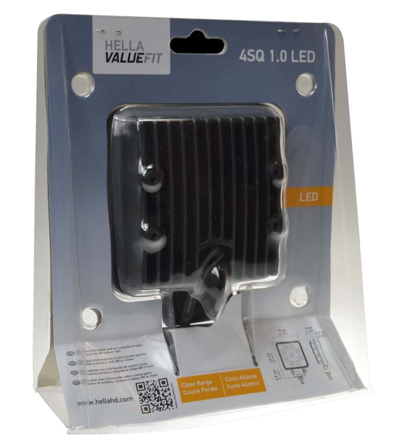 Hella — Hella ValueFit Work Light 4SQ 1.0 LED MV CR LT - view 13