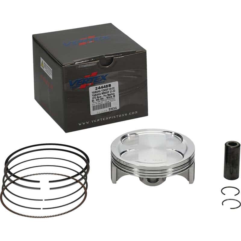 Vertex Pistons — Vertex Piston 21-23 Yamaha WR 450 F 450cc Forged Replica Piston Kit - view 2