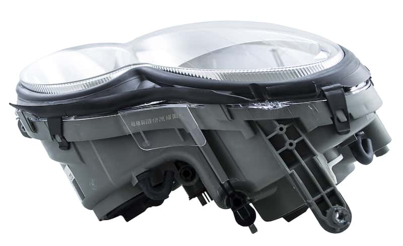 Hella — Hella 2003-2006 Mercedes-Benz C55 CLK55 AMG Halogen Headlight Assembly - view 9