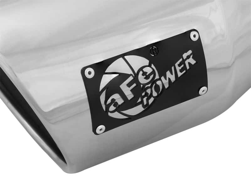 aFe — aFe Diesel Exhaust Tip Bolt On Black 5in Inlet x 7in Outlet x 12in - Right
Exhaust Tip Polished - view 5