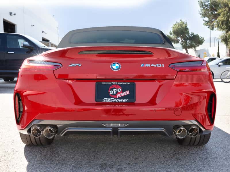 aFe — aFe 19-24 BMW Z4 M40i (G29) B58 Turbo MACH Force-Xp 3in to 2-1/2in SS CB Exhaust System - Carbon
Cat-Back Exhaust - view 4