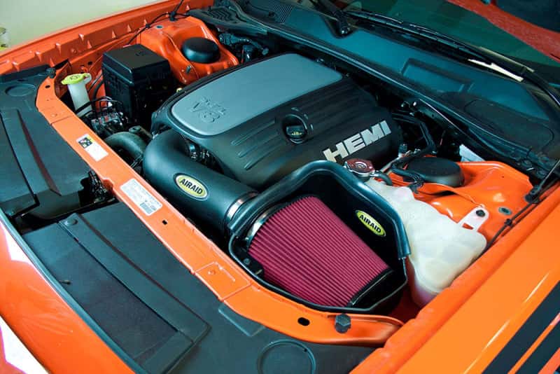 Airaid — Airaid 11-14 Dodge Charger/Challenger MXP Intake System w/ Tube (Oiled / Red Media)
Performance Air Inta
Air Intake System - view 1