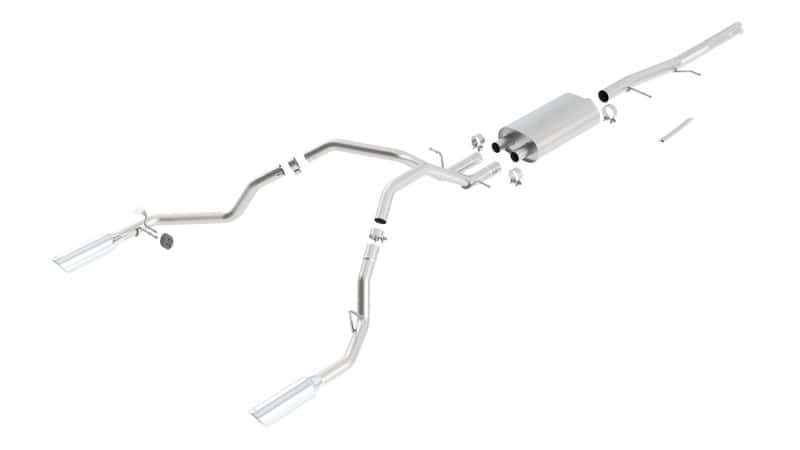 Borla — Borla 09-12 GMC Sierra 1500 / 09-12 Chevrolet Silverado 1500 SS Catback Exhaust
Cat-Back System
ExhstSysKt - view 3
