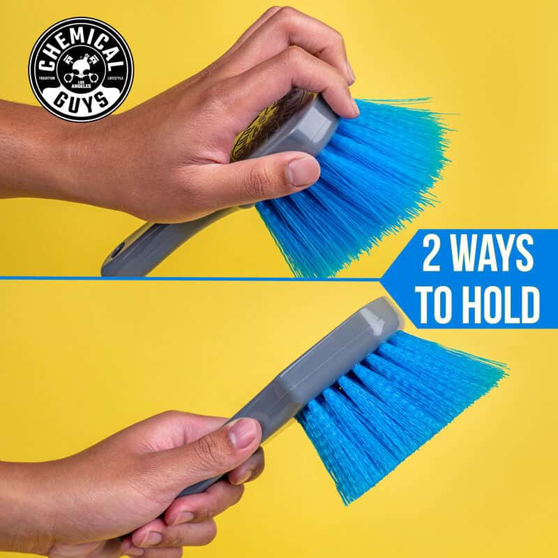 Chemical Guys — Chemical Guys Stiffy Brush For Tires - Blue - view 5
