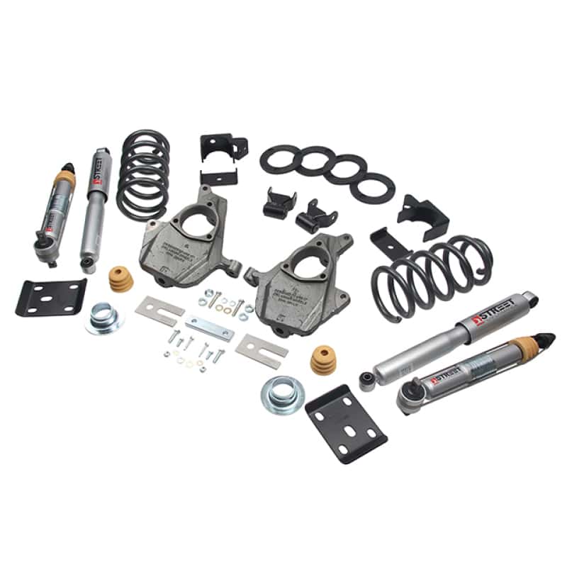 Belltech — Belltech LOWERING KIT 16.5-17 Chevy Silverado All Cab 2W 3-4F/ 7R
LOWERING KIT - view 2