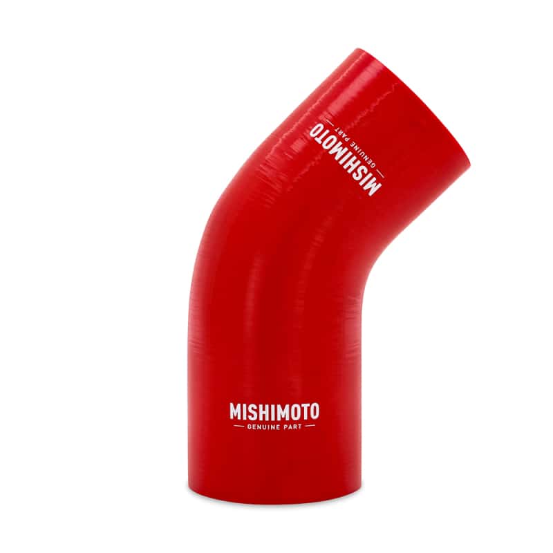Mishimoto — Mishimoto Silicone Reducer Coupler 45 Degree 2.5in to 2.75in - Red
Transition Coupler - view 1