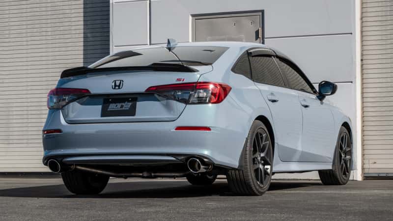 Borla — Borla 2023 Integra/22-23 Civic Si 1.5L 4 CYL. MT FWD 4DR 2.50in S-Type Catback Exhaust
Cat-Back System - view 4