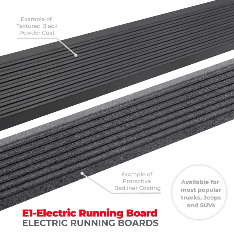 Go Rhino — Go Rhino 22-23 Toyota Tundra CrewMax Cab 4dr E-BOARD E1 Electric Running Board Kit - Tex. Blk
VoltStep Elec. Board - view 8