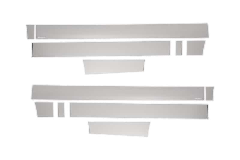 Putco — Putco 15-20 Ford F-150 Super Cab 6.5ft Short Box (4.25in Tall - 12pcs) SS Rocker Panels
Rocker Panel Molding - view 1