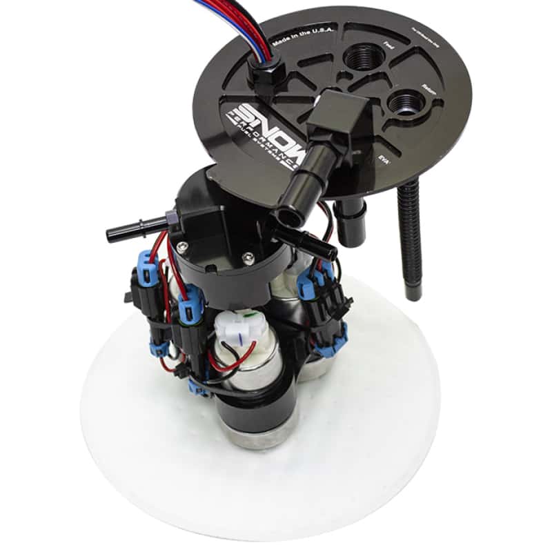 Snow Performance — Snow Performance Chevrolet Camaro 6th Gen Fuel Hat (Triple Pump)
Fuel Pump - view 2