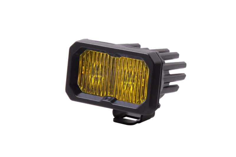 Diode Dynamics — Diode Dynamics Stage Series 2 In LED Pod Pro - Yellow Fog Standard ABL Each - view 1
