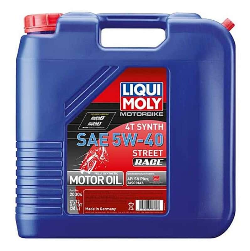LIQUI MOLY — LIQUI MOLY 20L Motorbike 4T Synth SAE Street Race - view 2