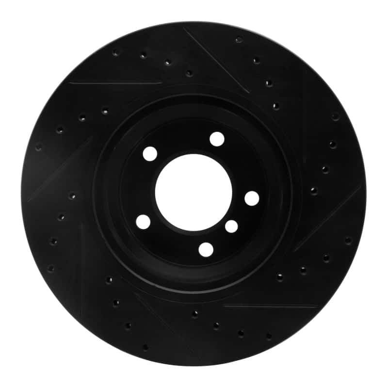 R1 Concepts — R1 06-12 BMW X1 (USA/Canada) Front Left Drilled & Slotted Black Brake Rotor
R1 Brake Rotor Drill - view 5