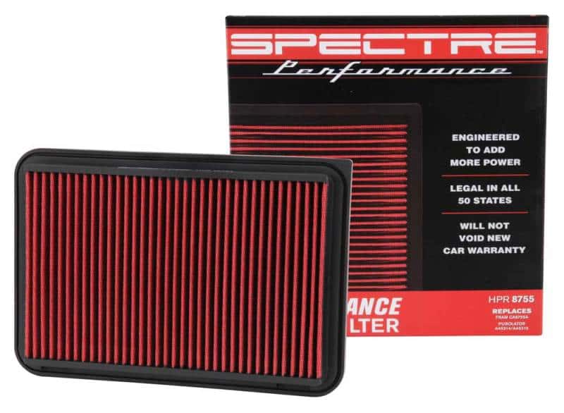 Spectre — Spectre 14-17 Toyota Camry 2.5L L4 F/I Replacement Panel Air Filter
Spectre Replacement
Air Filter - view 7