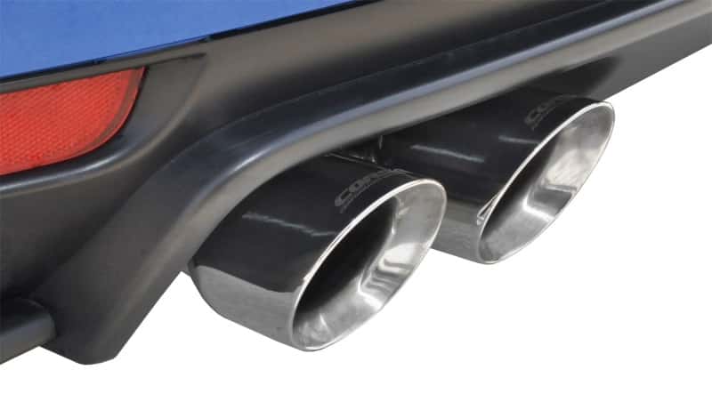 CORSA Performance — Corsa 2008-2014 Subaru Impreza Hatchback STI 2.5L Turbo Manual Polished Sport Cat-Back Exhaust
Exhaust - view 5