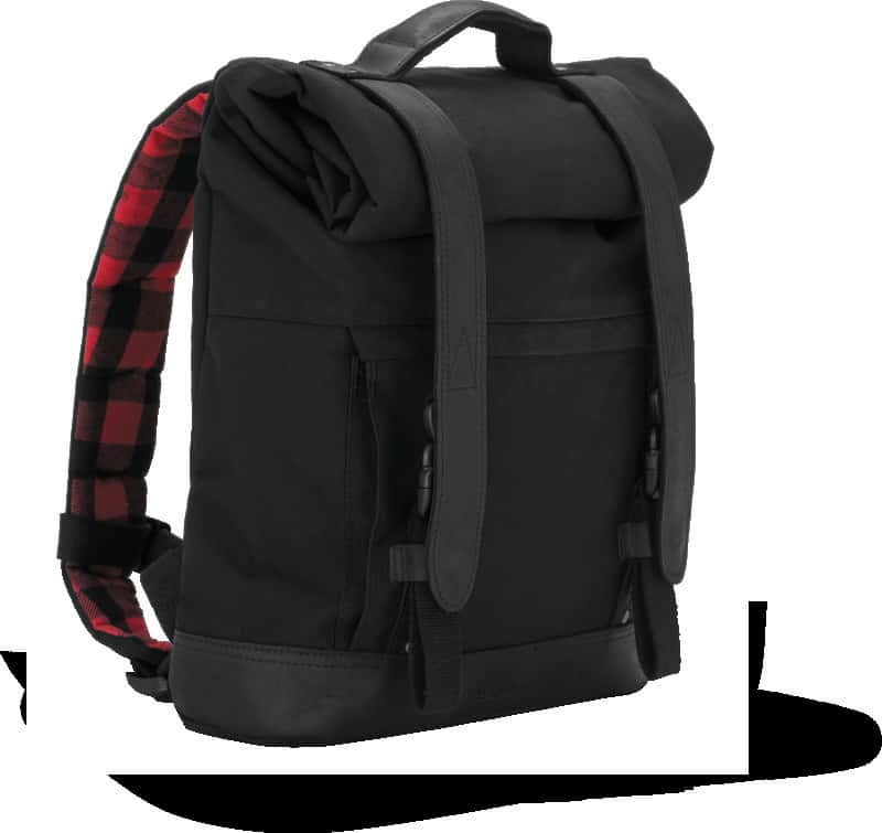 Burly Brand — Burly Brand Voyager Back Pack - Black - view 3
