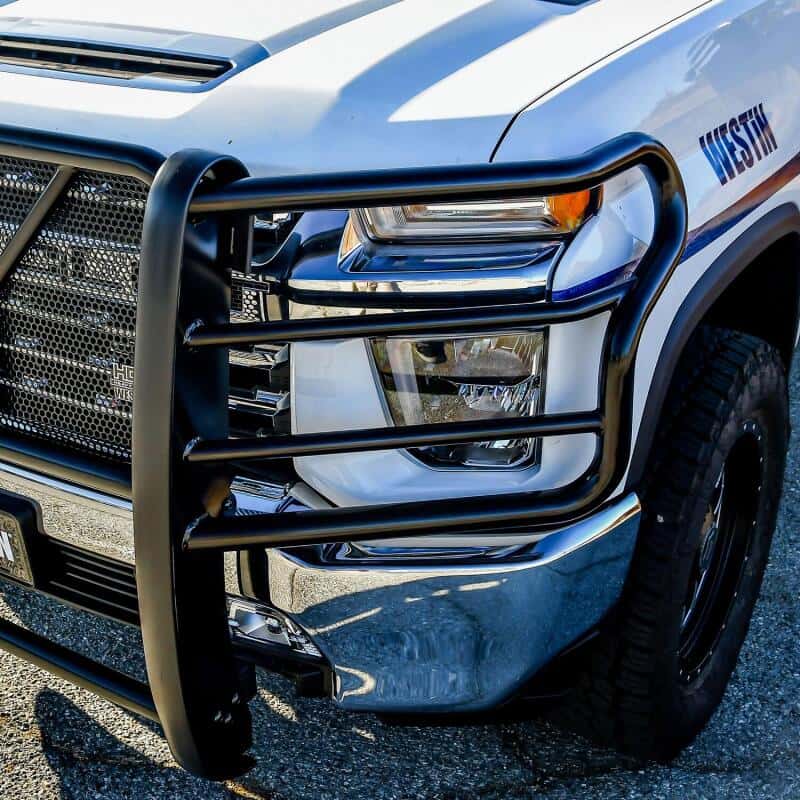 Westin — Westin 2020 Chevrolet Silverado 2500/3500 HDX Grille Guard - Black
Grille Guard - view 9