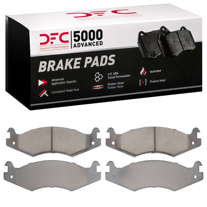 DFC — DFC 92-06 Hummer H1 Front/Rear 5000 Advanced Low Metallic Brake Pads
DFC Brake Pad Set - view 1
