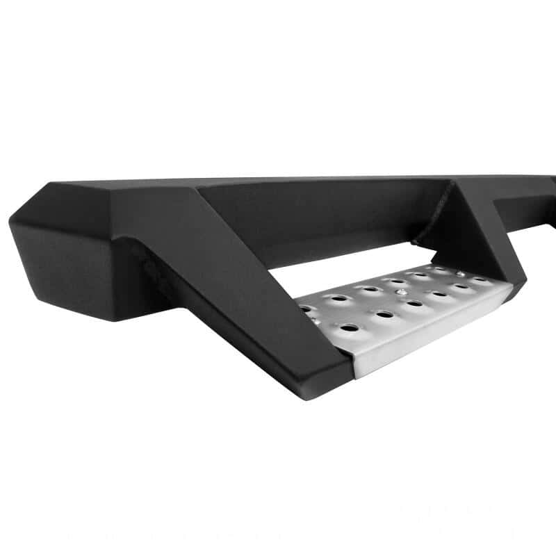 Westin — Westin 07-18 Jeep Wrangler JKU 4dr. HDX Stainless Drop Nerf Step Bars - Tex. Blk
Nerf/Step Bar - view 8