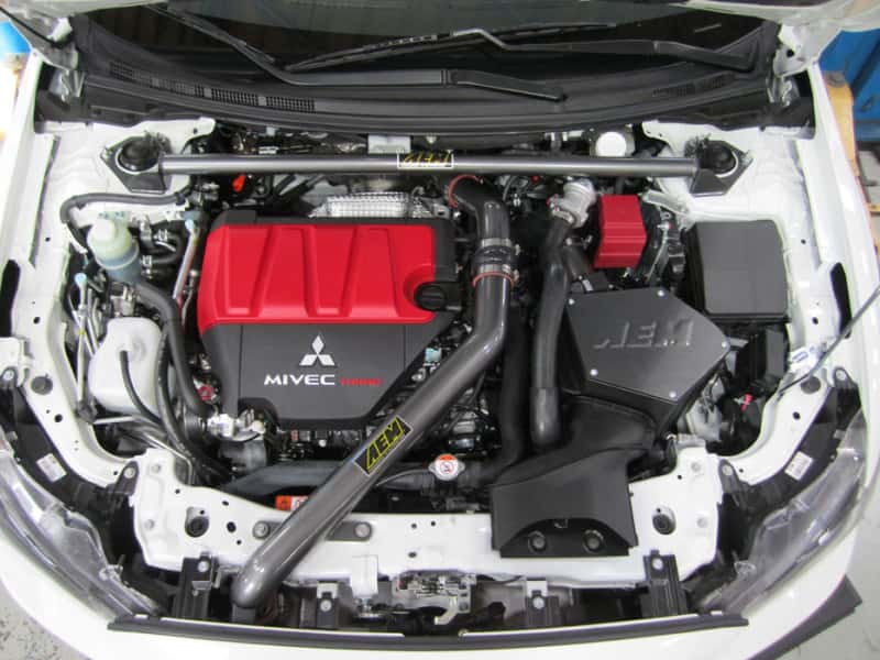 AEM Induction — AEM 08-14 Mitsubishi Lancer Evolution X 2.0L Cold Air Intake
Cold Air Intake Syst
AEM Cold Air Intake - view 3