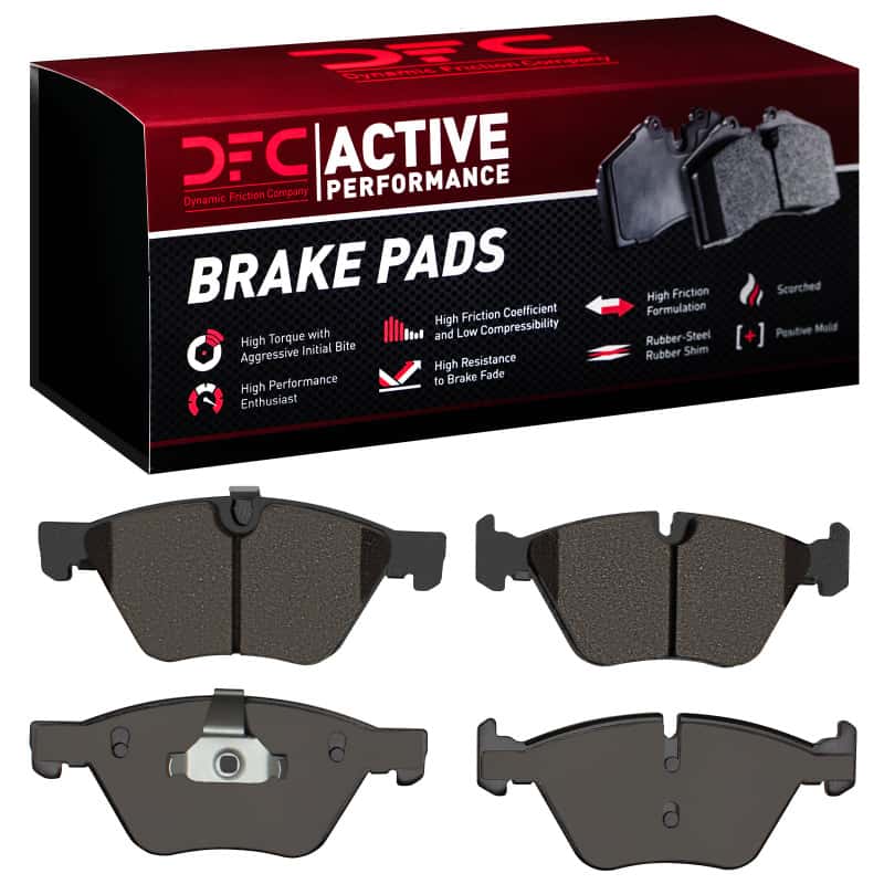 DFC — DFC 06-16 BMW X1 (USA/Canada) Front Active Performance Pads - Low Metallic
DFC Brake Pad Set - view 4