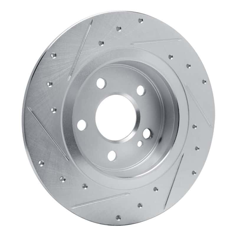R1 Concepts — R1 19-26 Mercedes-Benz A200 (Mexico) Rear Right Drilled & Slotted Silver Brake Rotor
R1 Brake Rotor Drill - view 4