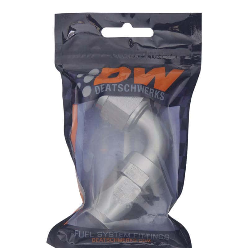 DeatschWerks — DeatschWerks 10AN Female Swivel 90-Degree Hose End PTFE (Incl. 1 Olive Insert)
Lines & Fittings - view 2
