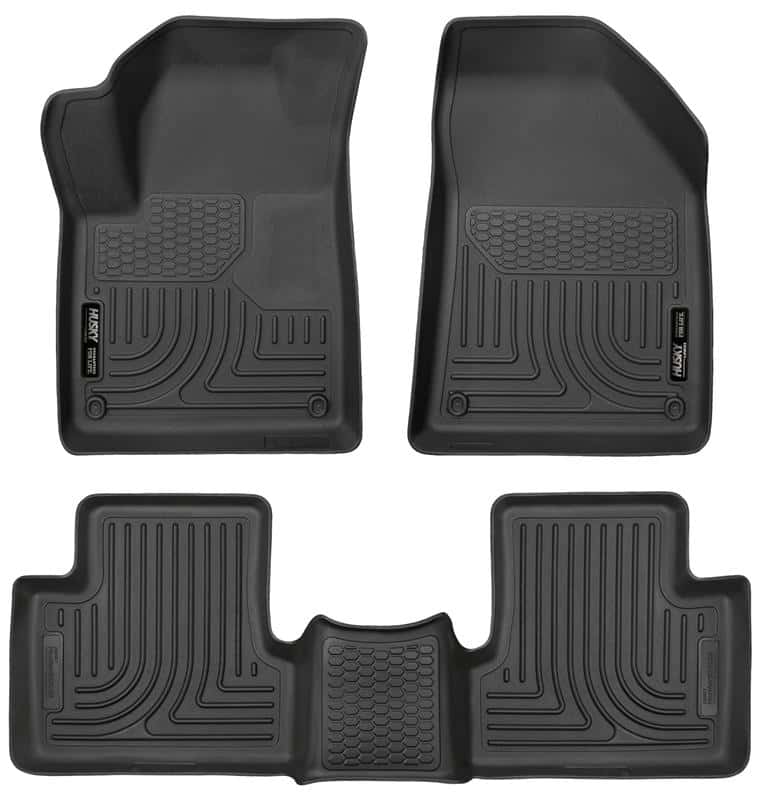 Husky Liners — Husky Liners 15-22 Jeep Cherokee WeatherBeater Combo Black Floor Liners
Floor Liners - view 2