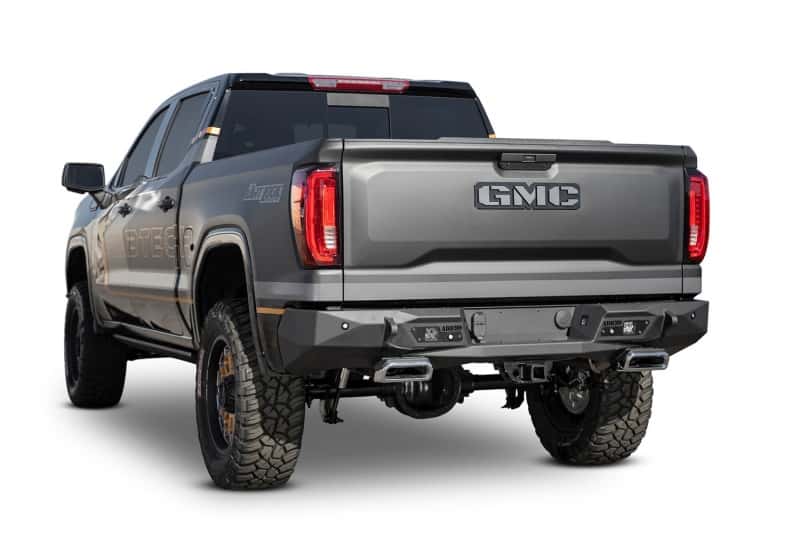 Addictive Desert Designs — Addictive Desert Designs 19-20 GM 1500 Stealth Fighter Rr Bumper w/ Backup Sensor Cutouts
Bumper- Rear
Bumpers - view 8