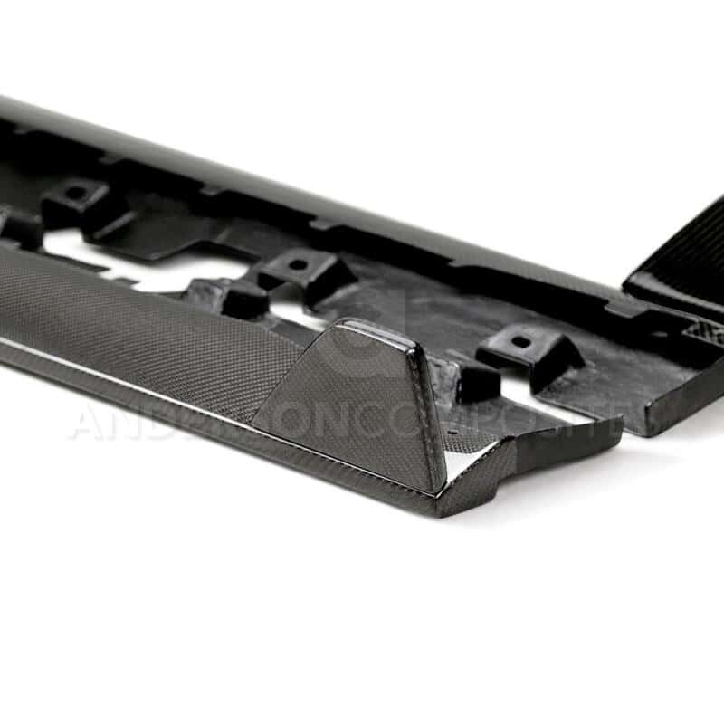 Anderson Composites — Anderson Composites 2015-2017 Ford Mustang GT350 Style Rocker Panel Splitter - view 5