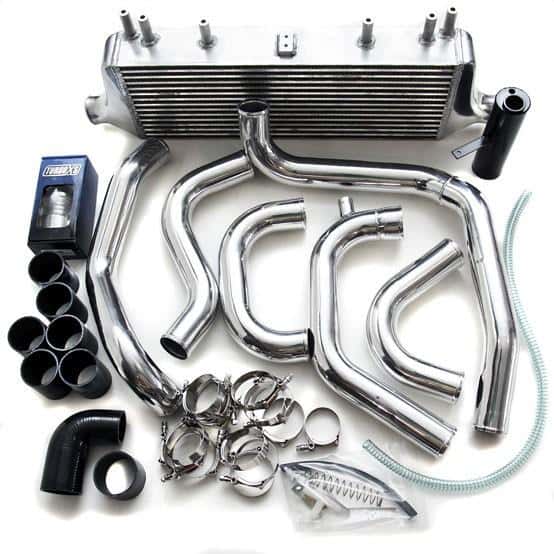 Turbo XS — Turbo XS 02-05 WRX/STi FM Intercooler *Use Factory BOV/CrashBeam Built In/BOV NOT INCL*
Intercooler - view 1
