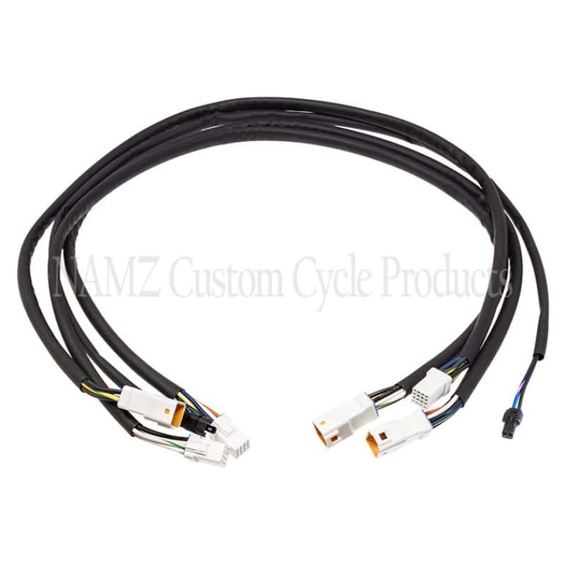 NAMZ — NAMZ 14-17 Indian Chief/Springfield Plug-N-Play Complete Handlebar Control Xtension Harness 24in. - view 1
