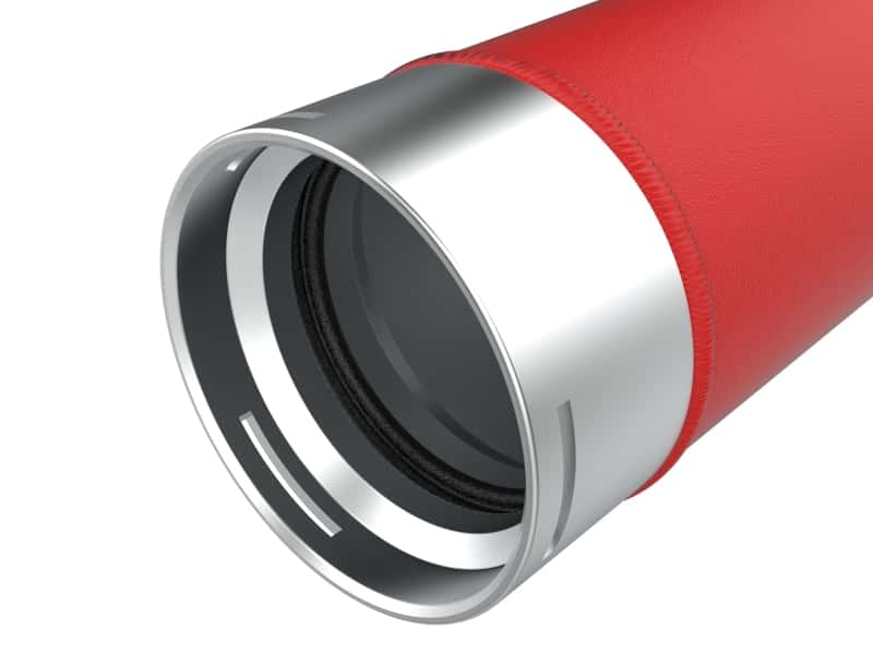 aFe — aFe 23-24 Ford Diesel Trucks V8-6.7L (td) BladeRunner Aluminum Hot and Cold Charge Pipe Kit - Red
Charge Pipe Kit - view 4