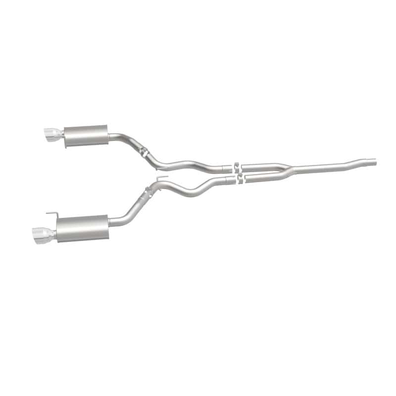 Magnaflow — MagnaFlow Cat Back, SS, 2.5in, Street, Dual Split Polished 4.5in Tips 2015 Ford Mustang Ecoboost
Cat-Back - view 7