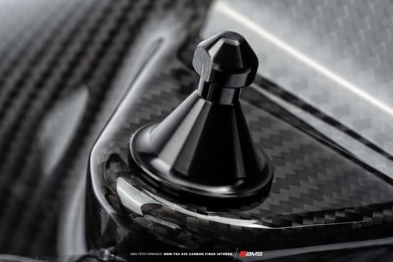 AMS — AMS Performance 15-18 BMW M3 / 15-20 BMW M4 w/ S55 3.0L Turbo Engine Carbon Fiber Intake - view 11